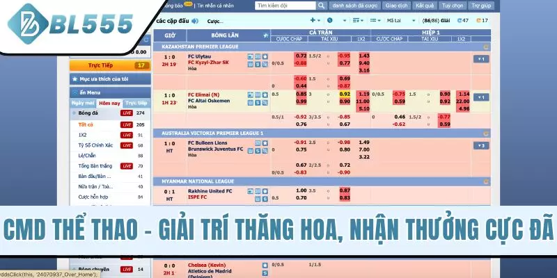 CMD Thể Thao - Giải Trí Thăng Hoa, Nhận Thưởng Cực Đã